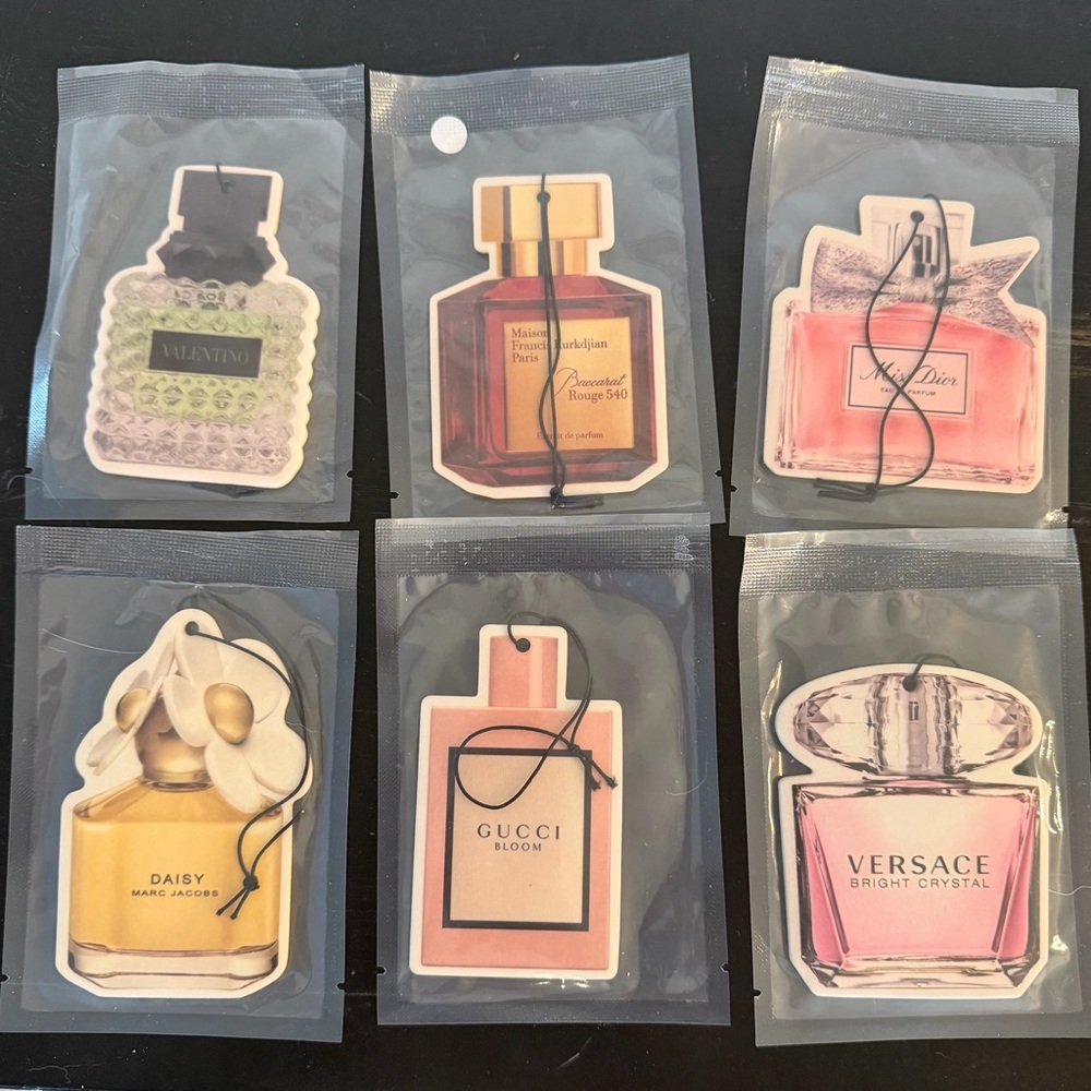 Luxury Perfume Air Fresheners Set FRESHIES!